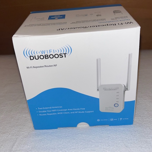 New In Box, WiFi DuoBoost, Repeater/Router/AP - Picture 1 of 6